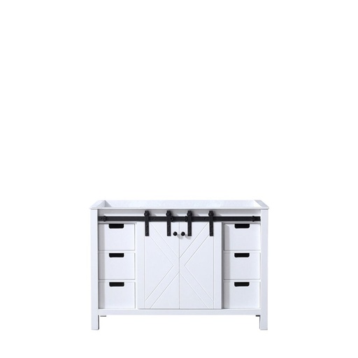 [LVM48SA000] Marsyas 48 in W x 22 in. D White Bath Vanity