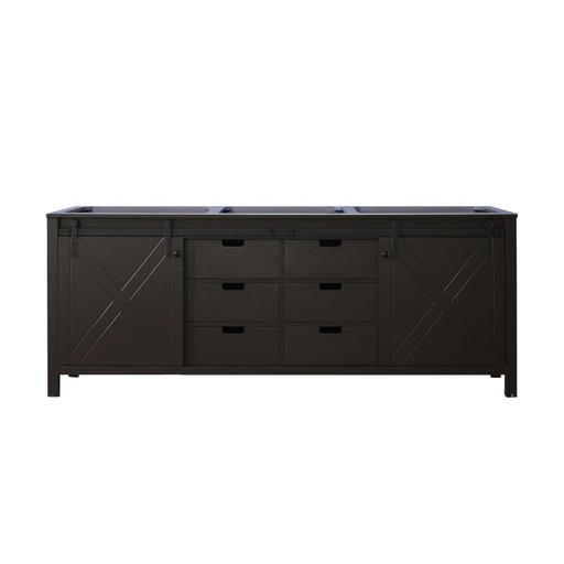 [LVM84DC000] Marsyas 84 in W x 22 in. D Brown Double Bath Vanity