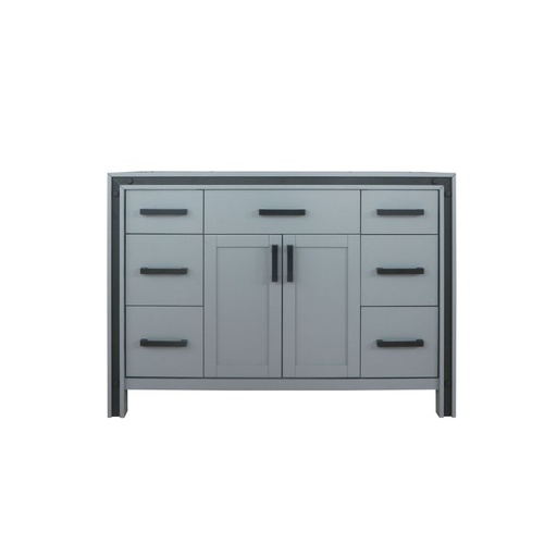 [LVZV48SB000] Ziva 48 in W x 22 in. D Dark Grey Bath Vanity