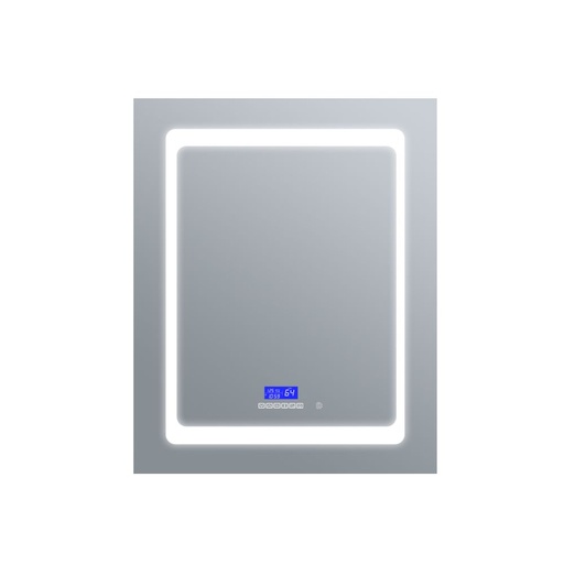 [LB2432LEDMC] Bracciano 24 in. W x 32 in. H Surface-Mount LED Mirror Medicine Cabinet with Defogger