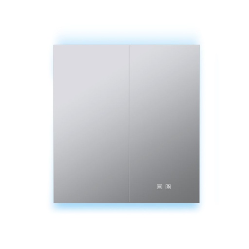 [LLMCCO3036] Corsica 30 in W x 36 in H Surface-Mount LED Mirror Medicine Cabinet with Defogger