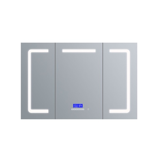 [LL4836LEDMC] Lesina 48 in. W x 36 in. H Surface-Mount LED Mirror Medicine Cabinet with Defogger